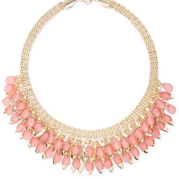 Jewelry - 💢last ONE💢beaded rose gold tone collar necklace